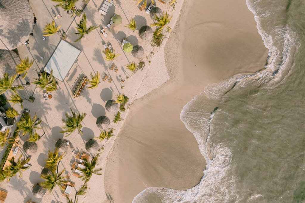 beach in Zihuatanejo, Mexico